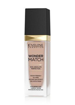 Адаптирующая тональная основа Eveline Wonder Match 35 Beige 30 мл (5903416030430) 5903416030430 фото
