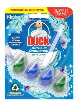 Подвесной блок твердый для унитаза Duck Морской (5000204028607) 5000204028607 фото