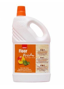 Средство ароматизированное для мытья полов 4 в 1 Sano Fresh Персик 2 л (7290003015627) 7290003015627 фото