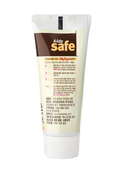 Дитяча зубна паста Lion Kids Safe Полуниця, 90 г (8806325611486) 8806325611486 фото