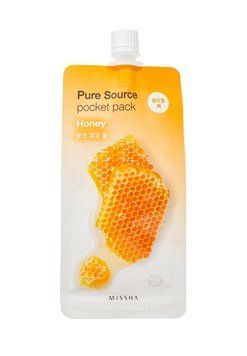 Маска нічна з екстрактом меду Missha Pure Source Pocket Pack Honey 10 мл (8806185781817) 8806185781817 фото