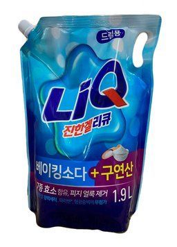 Рідкий пральний засіб Aekyung LiQ Thick Gel Baking Soda (Запаска) 1,9 л (8801046377659) 8801046377659 фото