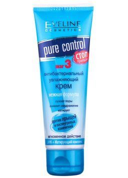 Крем для лица Eveline антибактериальный Pure Control 75 мл (5907609315359) 5907609315359 фото