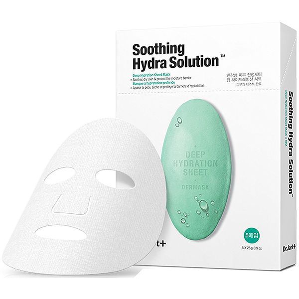 Успокаивающая маска для лица Dr. Jart+ Dermask Water Jet Soothing Hydra Solution 30 г (8809642712232) 8809642712232 фото