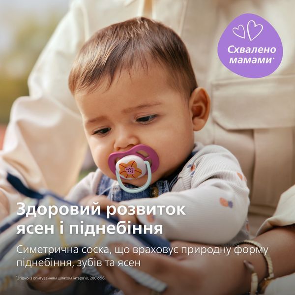 Пустушка PHILIPS Avent SCF080/27 Ultra Air, 6-18 міс 8720689042390 фото