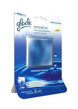 Освежитель воздуха универсальный Glade Sensations Родниковая прохлада 8 г (5010182992050) 5010182992050 фото