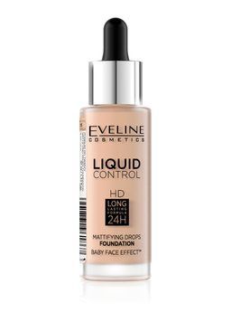 Інноваційна рідка тональна основа Eveline Liquid Control №015 - Light Vanilla 32 мл (5901761961867) 5901761961867 фото
