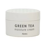 Крем для обличчя A'pieu Green Tea Moisture Cream Для зволоження шкіри з зеленим чаєм 100 мл 8806185791014 фото