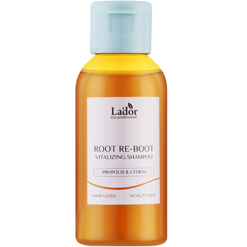 Шампунь для питания волос La'dor Root Re-Boot Vitalizing Shampoo Propolis&Citron 50 мл 8808033025043 фото