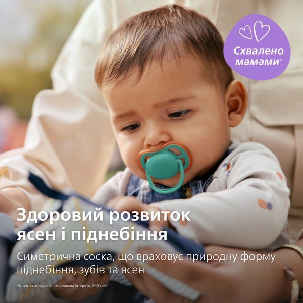 Пустушка PHILIPS Avent SCF087/10 Ultra Air, 6-18 міс 8720689043236 фото