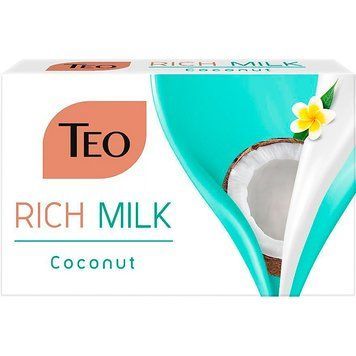 Мило тверде TEO Milk Rich Coconut 90 г 3800024047404 фото