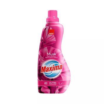 Суперконцентрированный кондиционер Sano Maxima Musk для белья 1 л 7290102992850 фото
