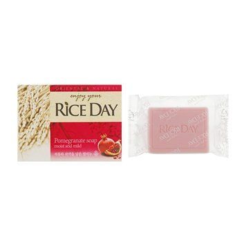 Мило туалетне Lion Rice Day Oriental & Natural Pomegranate Soap з екстрактом гранату та півонії, 100 г (8806325609049) 8806325609049 фото