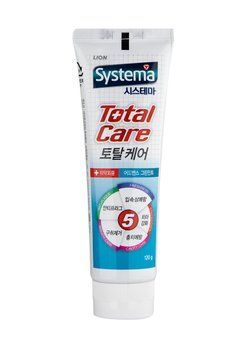 Зубна паста з екстрактом зеленої м'яти Lion Systema Total Toothpaste, 120 г (8806325617754) 8806325617754 фото