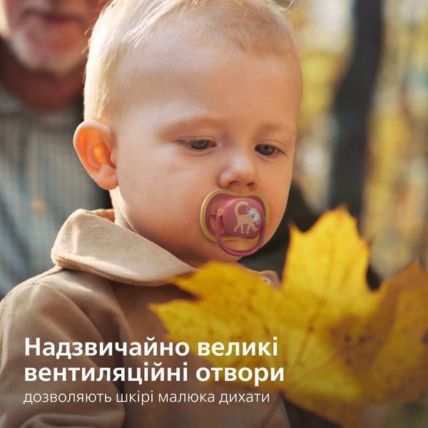 Пустушка PHILIPS Avent SCF349/47 Ultra Air, 18+ міс 8720689042482 фото