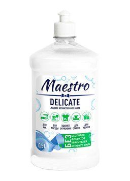 Жидкое мыло Мaestro Delicate 500мл (4820195505090) 4820195505090 фото