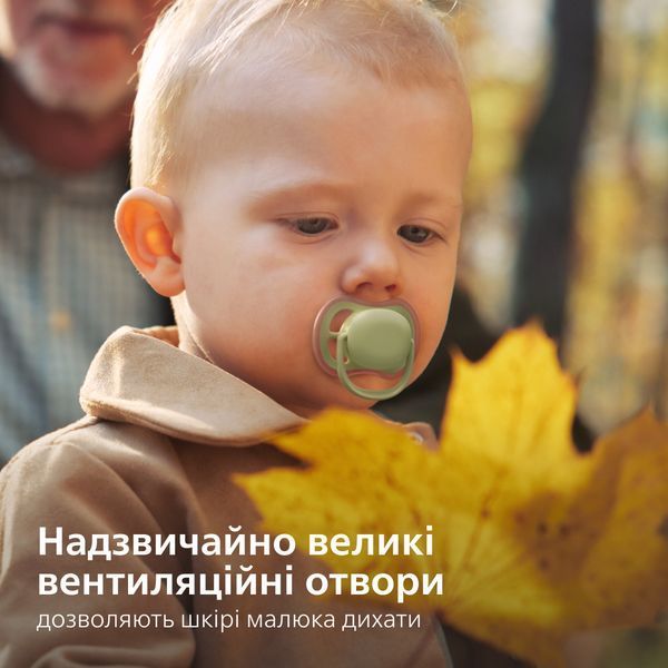 Пустышка PHILIPS Avent SCF349/50 Ultra Air, 18+ мес 8720689042499 фото