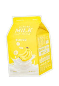 Тканевая маска Apieu Banana Milk One-Pack с экстрактом банана , 21 мл (8806185797573) 8806185797573 фото
