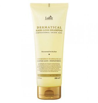Бессульфатный шампунь La'dor Dermatical Hair-Loss Shampoo против выпадения волос 200 мл 8809789630314 фото