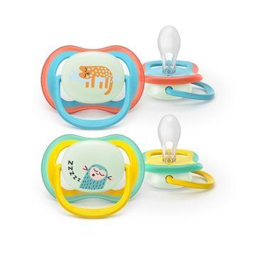 Пустышка PHILIPS Avent SCF376/32 Ultra Air Ночная, 18+ мес 8720689042864 фото