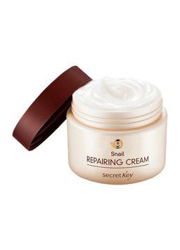 Крем для обличчя Secret Key Snail Repairing Cream Відновлюючий з екстрактом равлики муцину 50 г (8809305990403) 8809305990403 фото