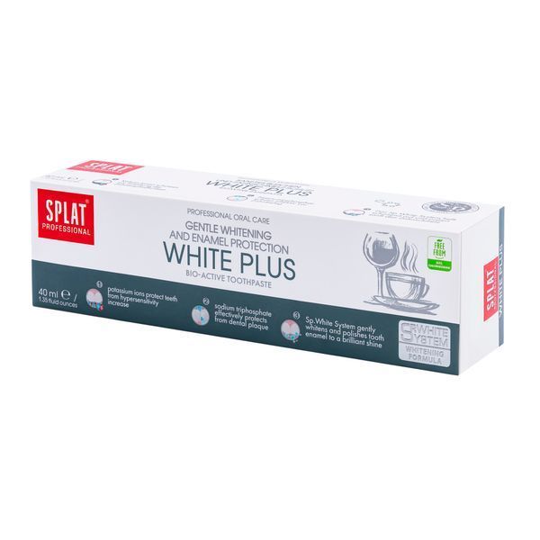 Зубна паста Splat Compact Professional White Plus 40 мл 3800023406189 фото