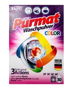 Порошок для прання purmat сolor 3 кг (4260418932232) 4260418932232 фото