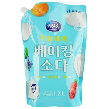 Засіб Mukunghwa kitchen soap dishwashing liquid з харчовою содою 1,2 л 8801173602990 фото