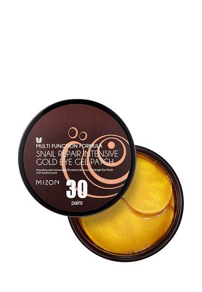 Регенеруючі гідрогелеві патчі для шкіри навколо очей Mizon Repair Intensive Gold Hydrogel Eye Patch із золотом 60 шт (8809587521807) 8809587521807 фото