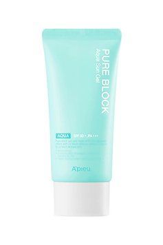 Солнцезащитный гель A'pieu Pure Block Aqua Sun Gel SPF50+/Pa+++ 8809581450646 фото