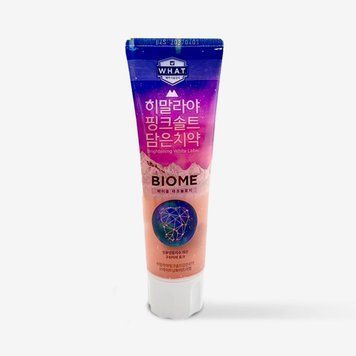 Зубна паста LG Perioe Biome Himalaya Pinksalt Brightening White Label з гімалайською рожевою сіллю освітлююча 100 г 8801051109009 фото
