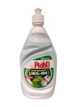 Жидкость для мытья посуды Dr.Prakti Mieta+Kiwi 650 мл (5900308777640) 5900308777640 фото