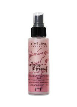 Спрей-міст для обличчя Eveline Glow&Go Aqua Miracle 4 в 1 Pink 110 мл (5903416001690) 5903416001690 фото