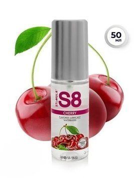Лубрикант на водній основі Stimul8 Flavored Lube water based вишня 50 мл 8713221819765 фото
