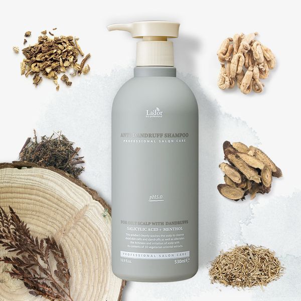 Шампунь для волос от перхоти Lador Anti Dandruff Shampoo, 530мл (8809500814566) 8809500814566 фото