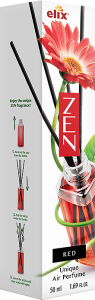 Аромадиффузор Elix ZEN Red с тростью 50 мл 5902315530898 фото